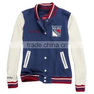 Custom Made Cotton Fleece Varsity Jacket,custom Made Letterman Cotton Varsity Jacket,customized Bomber Cotton Fleece Jacket thumbnail-1