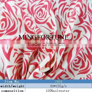 Spandex Printing Plummy Weft Kintted Nylon Knitted Fabric Rates thumbnail-1