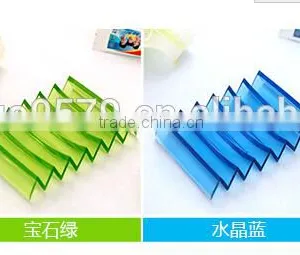 Q078 Household Color Transparent Soft Travel Soap Box thumbnail-4