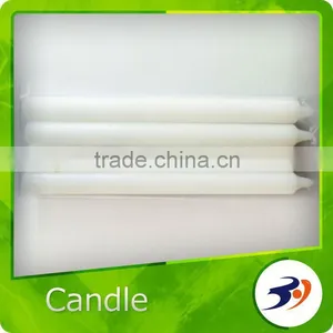 Candle 100% Paraffin Wax Unscented White Candle thumbnail-1