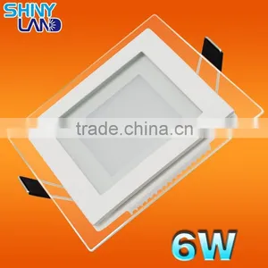 SMD 5630 Square 6w 12w 18w 24w Glass Led Panel Light Quality Choice thumbnail-1