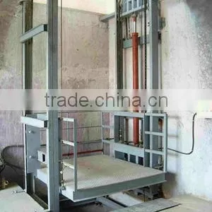 10m Guide Rail Cargo Lift/2tons Cargo Elevator thumbnail-1