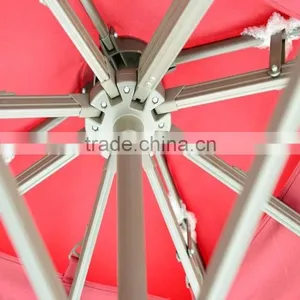 Outdoor Umbrella Wind Resist Standard Size Custom Printing Hexagonal Umbrella Patio Outdoor Umbrella thumbnail-6