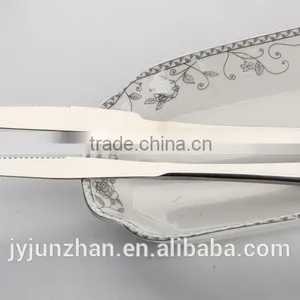Stainless Steel Steak Knife With Plain Handle and Low Price thumbnail-1