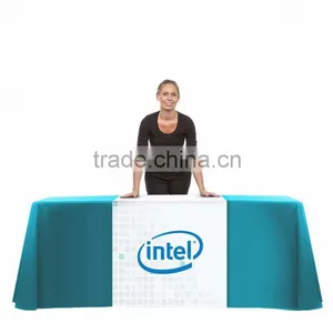 Custom Exhibition Printed TableCloth Printing, Printed Advertising Tablecloth Quality Choice thumbnail-3