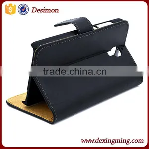 Desimon Factory Wallet Stand Genuine Leather Flip Case for Xiami 5 thumbnail-4