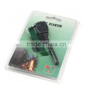 Survival Magnesium Flint Stone Fire Starter Outdoor Tool Rod Striker thumbnail-4