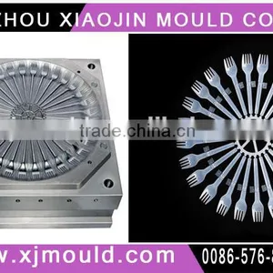Injection Plastic Knife ,fork and Spoon Mold,plastic Knife Fork and Spoon Injection Mould thumbnail-5
