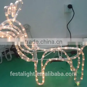 Christmas Lights Motif -Motor 3D-Deer Moving Motif thumbnail-1