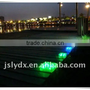 Solar LED Brick Light, Lighting Glass, Solar Garden Light thumbnail-1