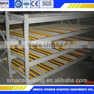 High Density Roller Slides Pipe Flow Through Racking thumbnail-1