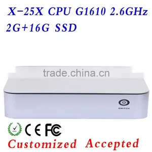 Mini-ITX Desktop Case ,gaming pc Case Dual Core Desktop pc 32bit Color Depth Can Use for a Long Time !! thumbnail-1