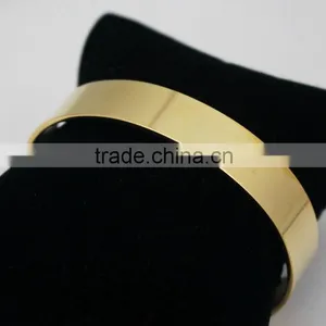 Fashion Female Gold Stainless Steel Bracelet Cuff Bangles Quality Choice thumbnail-3