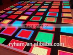 Stunning RGB Colorful Screen Panel LED Dance Floor Quality Choice thumbnail-4