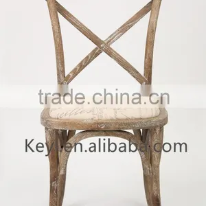 Antique Style Coffee Room Use Wooden Dining Set/Wood Coffee Table and Chair(CH-532-OAk,DT-1087-OAK) thumbnail-4