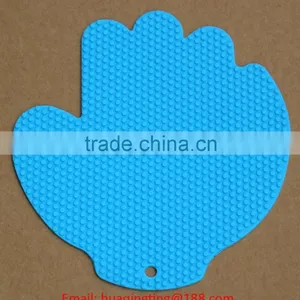 FDA and LFGB Food Grade Silicone Placemat With Glove Shape thumbnail-4