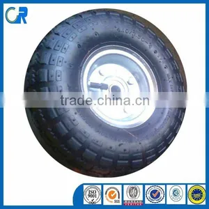 Yinzhu Gainran Manufacturer Air Wheel 4.10/3.50-4 Wooden Cart Wheel thumbnail-2