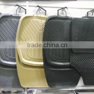 CM5004 China 5PCS Set Car Accessories Universal DeepTray Rubber Car Mats thumbnail-2