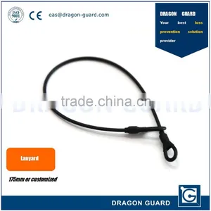 Dragon Guard Wholesale L001 Loop to Loop Plastic Security EAS Double Loop Lanyard thumbnail-1