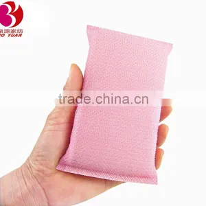 Large Scouring Pad Pot Cleaner Reusable Safe on Nonstick & Glass Gold New thumbnail-1