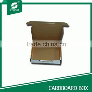 CARDBOARD PACKING BOX FLAT PACK GIFT BOX WITH HANDLE thumbnail-3