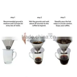 2016 Hot Sale Stainless Steel Coffee Filter thumbnail-6