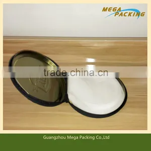 Fashion Tin Case for Music CD Packing,round Tin Can for Dvd Packaging thumbnail-3