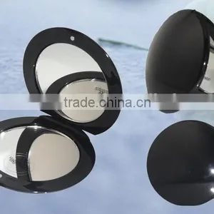 Round Compact Mirror Crystal Clear thumbnail-5