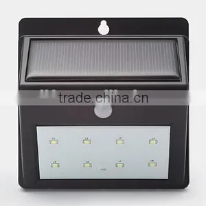 2015 New Outdoor 8 LED Solar Wall Mounted Motion Sensor Light thumbnail-2