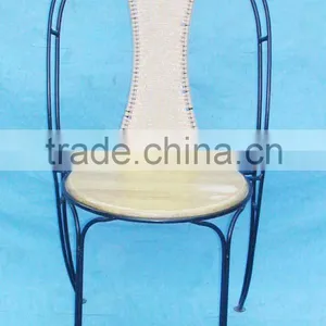 Iron Chair, Dinner Chair, Garden Chair, Garden Iron Mesh Chair, Indoore Wrough Iron Chairs thumbnail-1