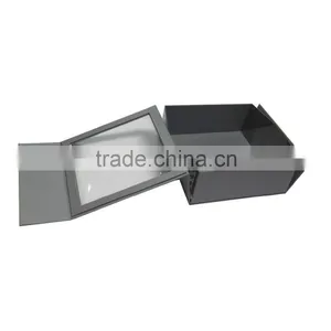 Top Quality Clear PVC Window Paper Gift Box With Magnet Closure Quality Choice thumbnail-2