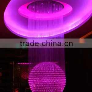 Optical Fiber Chandelier Customize Hotel Fiber Optic Chandeliers thumbnail-1