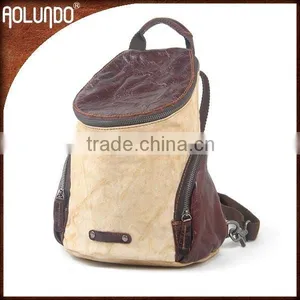 Latest Genuine Leather Rucksack Backpack thumbnail-2