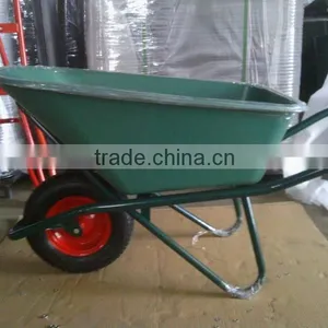 WB6408 Heavy Duty Plastic Tray Wheelbarrow thumbnail-5