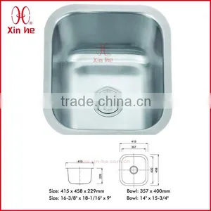 304 Stainless Steel Kitchen Sink Overflow thumbnail-1