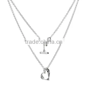Eternal Designer Pendant in Argentium Silver thumbnail-1