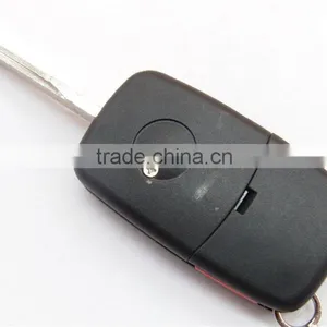 Car Key Blanks for VW With 3+panic Button Replacement Remote Key Shell(Round Head) thumbnail-3