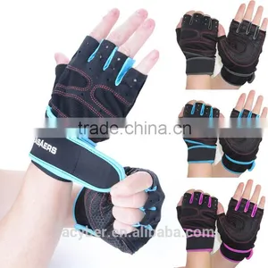 New 1 Pair Shockproof Gym Cycling Gloves/Bicycle Glove/Sports Glove Half Finger thumbnail-1