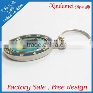 Custom Hot Sell Logo Cheap Iron Key Ring thumbnail-4
