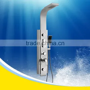 China Factory 304 Stainless Steel Panel Column Shower Set Y-027 thumbnail-1
