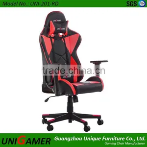 Sythetic Leather Swivel Sports Chair /Gaming Racing Office Chair thumbnail-2
