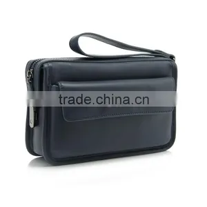 CSQJB077-001 Real Leather Day Clutch Fashion Designer Leather Men's Clutch Bag thumbnail-2