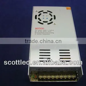 360W Dual Output Switching Power Supply;88 ~ 264VAC Input;12V/350W Output, CE and ROHS Approved thumbnail-1