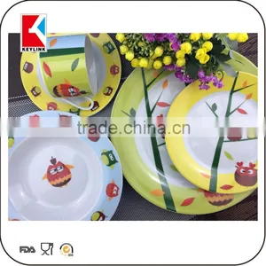 Competitive Elegance Flower Decal Printed Stoneware Dinnerware Sets Dubai Porcelain Dinner Set thumbnail-5
