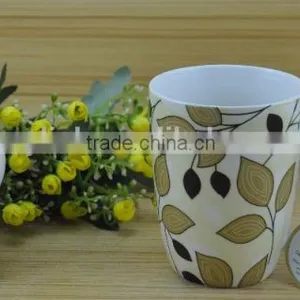 11OZ Twitter Bird Design Full Decal Print Tea Cups, Shiny Surface Porcelain Mug, KL5016-A409 thumbnail-6