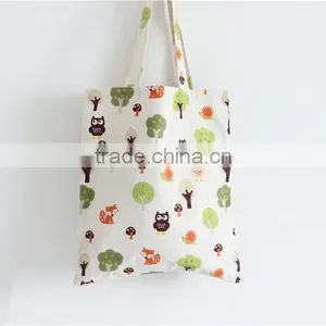 2016 New Style Full Printing Canvas Shoulder Bag With Tote for Shopping thumbnail-2