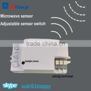 Power Saving Adjustable Lighting Sensor Switch,microwave Long Distance Sensing Switch thumbnail-1