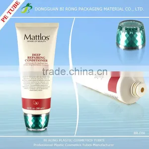 Large Plastic Conditioner Packaging Tubes With New Design Cap thumbnail-1