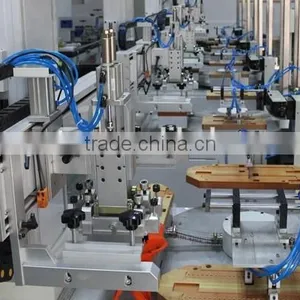 Full Automatic Ruler Silk Screen Printing Machine With UV Dryer Machine GW-RUL-A thumbnail-3