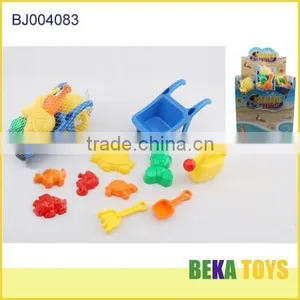 New Plastic Cheap Sand Beach Cart Toy for Kids Various Sand Molds Toy thumbnail-1